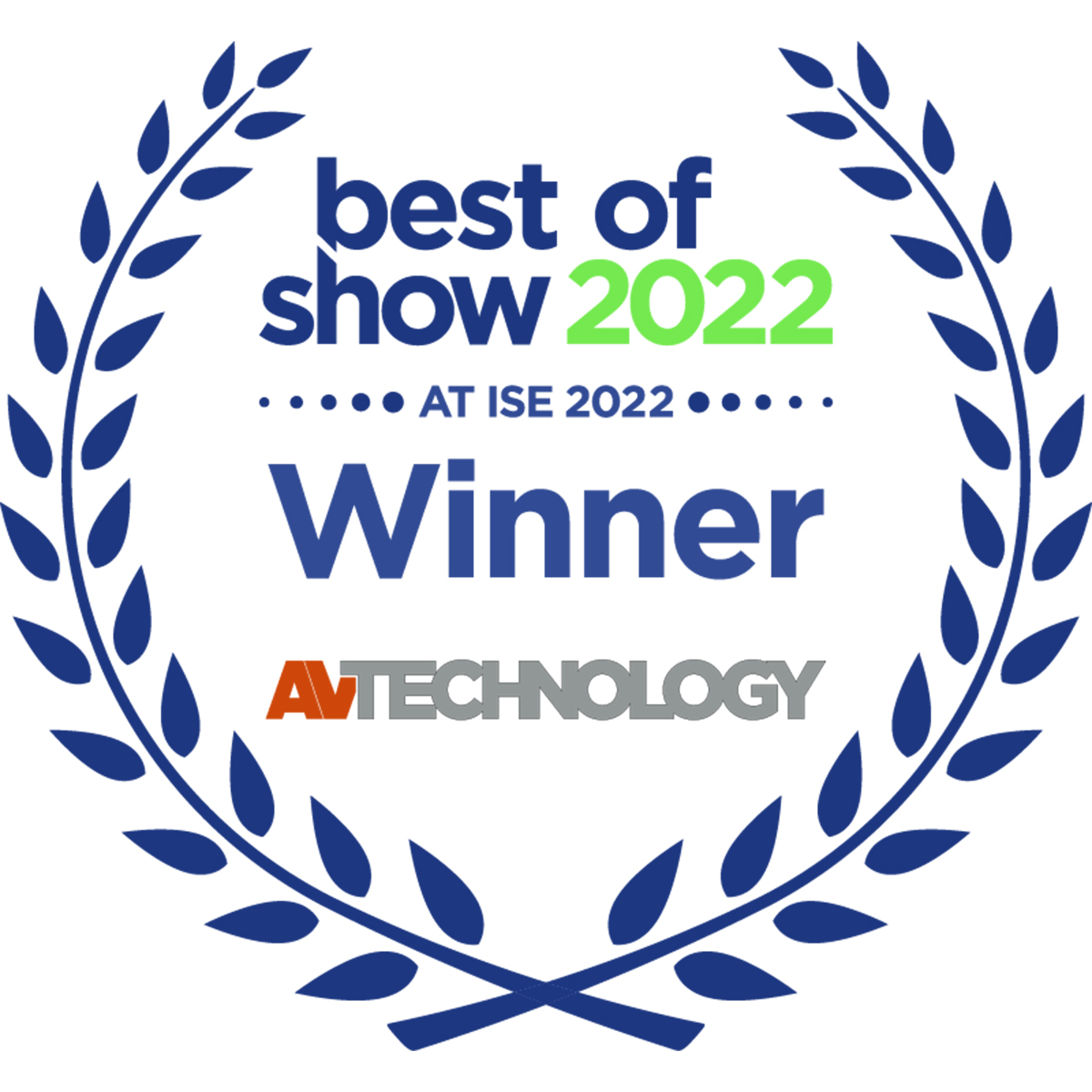 AV Technology “Best of Show” at ISE